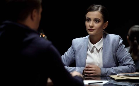Female,Lawyer,Looking,At,Client,With,Smile,,Giving,Hope,For